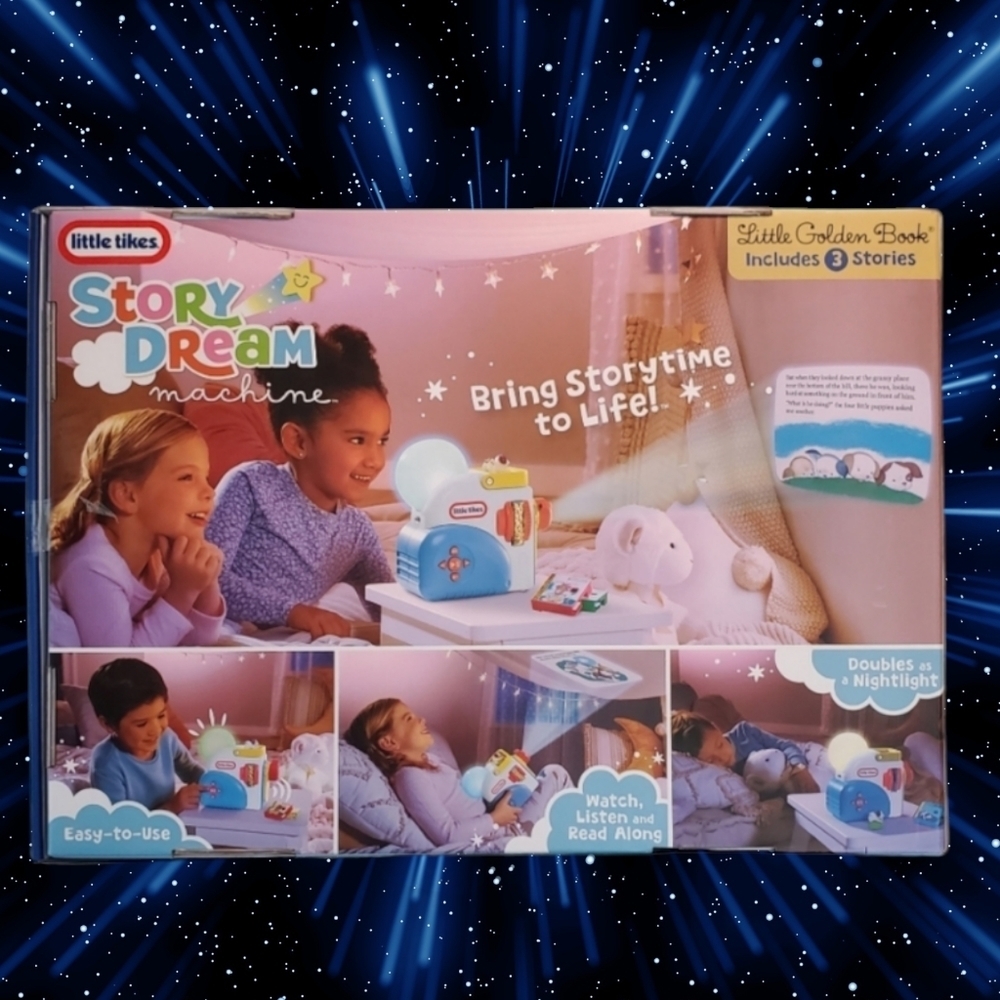LITTLE TIKES Story Dream Machine + Berenstain Bears Book Set - ALL NEW #1 TOY - Picture 3 of 14